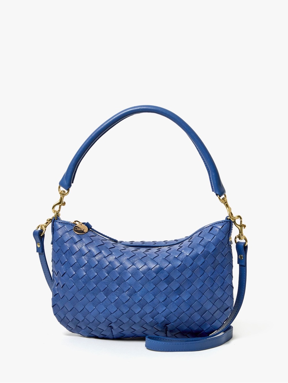 Clare V petite moen- French blue woven